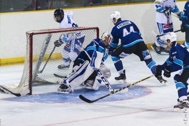 Photo hockey match Marseille - Villard-de-Lans le 24/09/2016