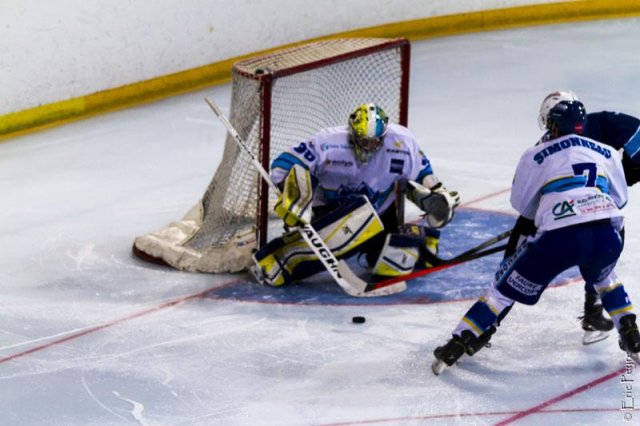 Photo hockey match Marseille - Villard-de-Lans le 24/09/2016