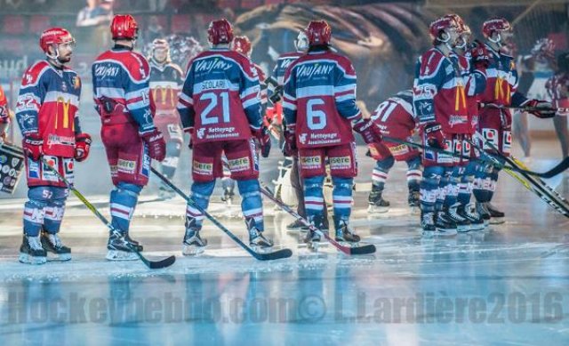 Photo hockey match Grenoble  - Rouen le 27/09/2016
