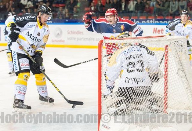 Photo hockey match Grenoble  - Rouen le 27/09/2016