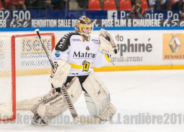 Photo hockey match Grenoble  - Rouen le 27/09/2016
