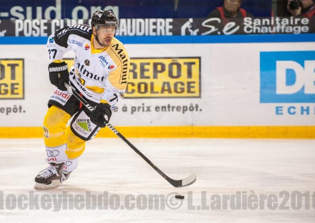 Photo hockey match Grenoble  - Rouen le 27/09/2016