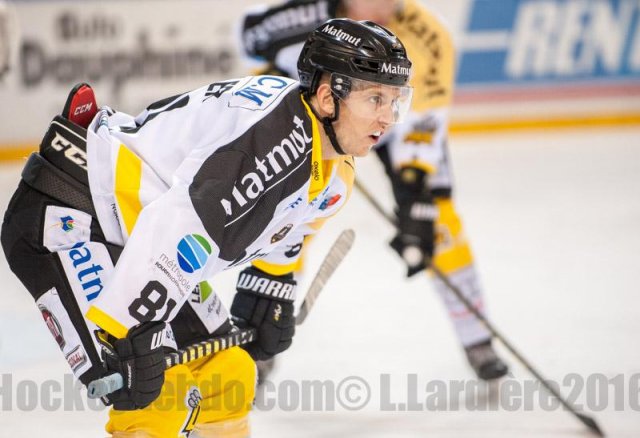 Photo hockey match Grenoble  - Rouen le 27/09/2016