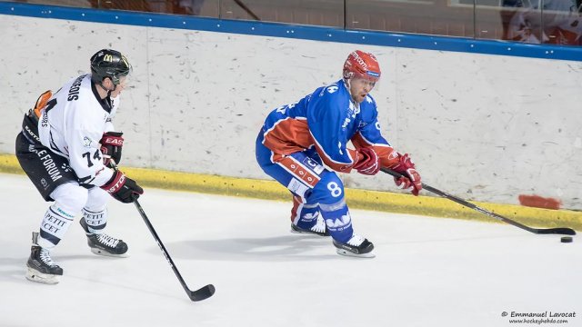 Photo hockey match Lyon - Amiens  le 30/09/2016