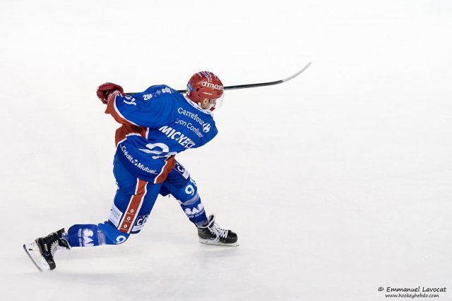 Photo hockey match Lyon - Amiens  le 30/09/2016