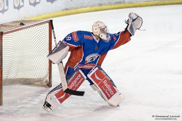 Photo hockey match Lyon - Amiens  le 30/09/2016