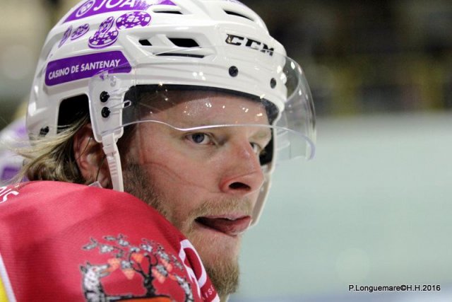 Photo hockey match Rouen - Dijon  le 30/09/2016