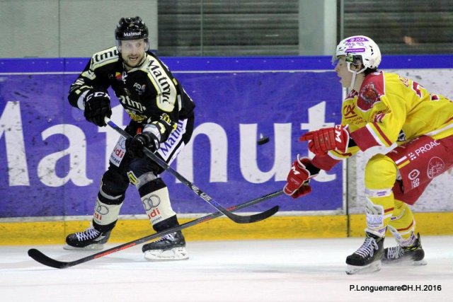 Photo hockey match Rouen - Dijon  le 30/09/2016