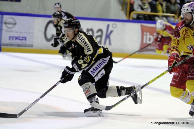 Photo hockey match Rouen - Dijon  le 30/09/2016
