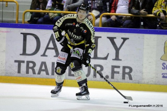 Photo hockey match Rouen - Dijon  le 30/09/2016