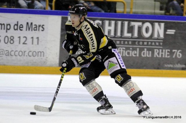 Photo hockey match Rouen - Dijon  le 30/09/2016