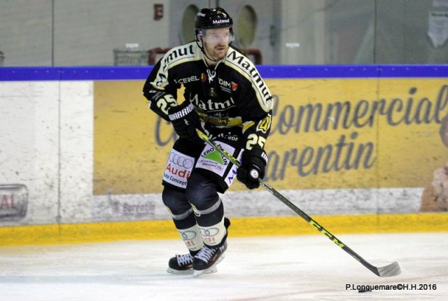 Photo hockey match Rouen - Dijon  le 30/09/2016