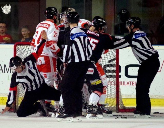 Photo hockey match Bordeaux - Epinal  le 01/10/2016