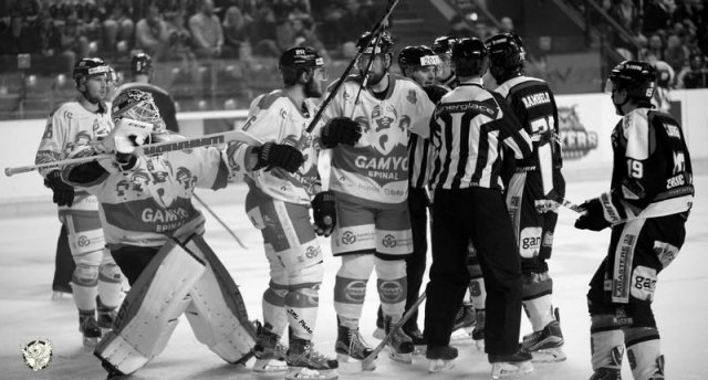 Photo hockey match Bordeaux - Epinal  le 01/10/2016