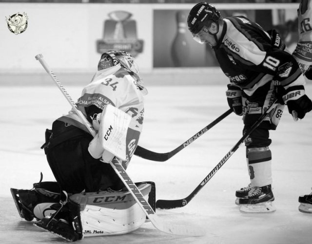 Photo hockey match Bordeaux - Epinal  le 01/10/2016