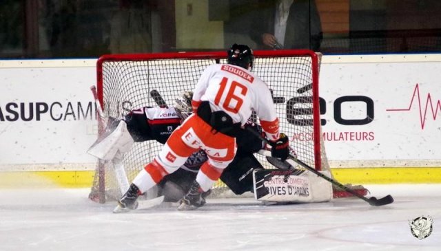 Photo hockey match Bordeaux - Epinal  le 01/10/2016