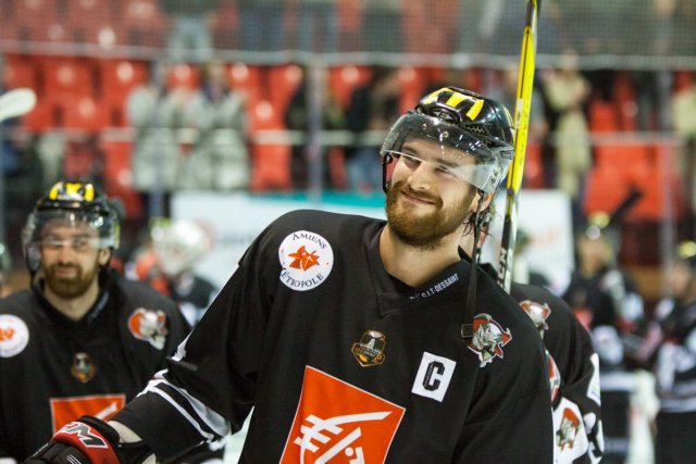 Photo hockey match Amiens  - Chamonix / Morzine le 04/10/2016