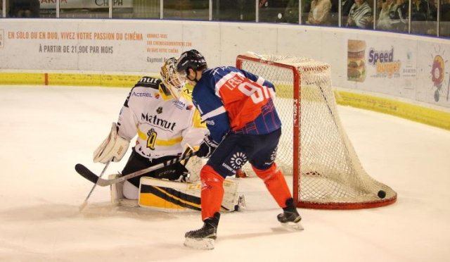 Photo hockey match Angers  - Rouen le 04/10/2016