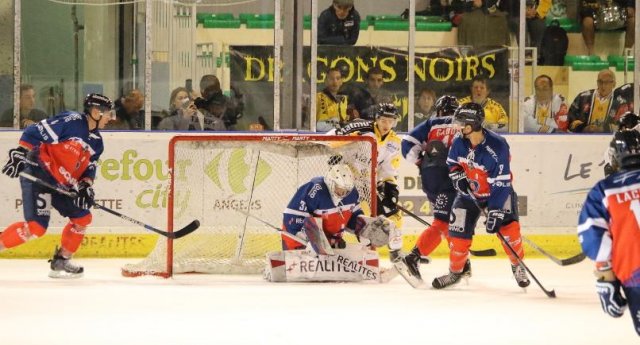 Photo hockey match Angers  - Rouen le 04/10/2016