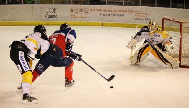 Photo hockey match Angers  - Rouen le 04/10/2016
