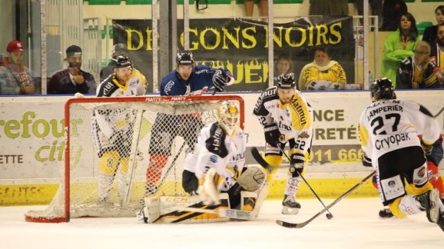 Photo hockey match Angers  - Rouen le 04/10/2016