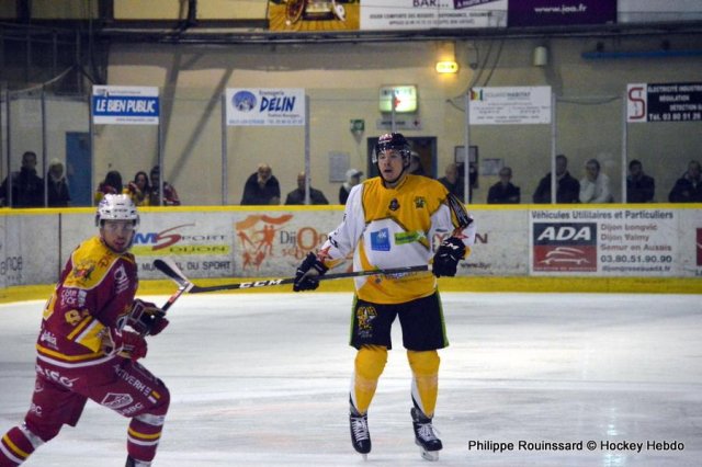 Photo hockey match Dijon  - Strasbourg  le 04/10/2016