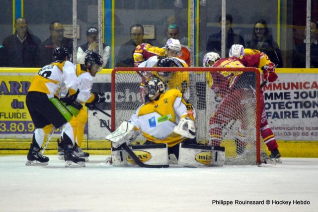 Photo hockey match Dijon  - Strasbourg  le 04/10/2016