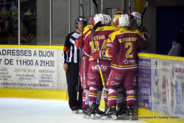 Photo hockey match Dijon  - Strasbourg  le 04/10/2016