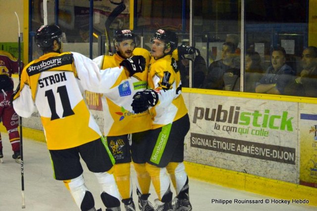 Photo hockey match Dijon  - Strasbourg  le 04/10/2016