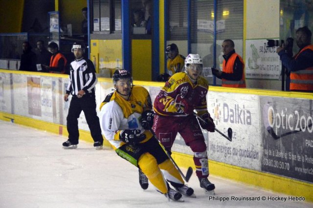 Photo hockey match Dijon  - Strasbourg  le 04/10/2016