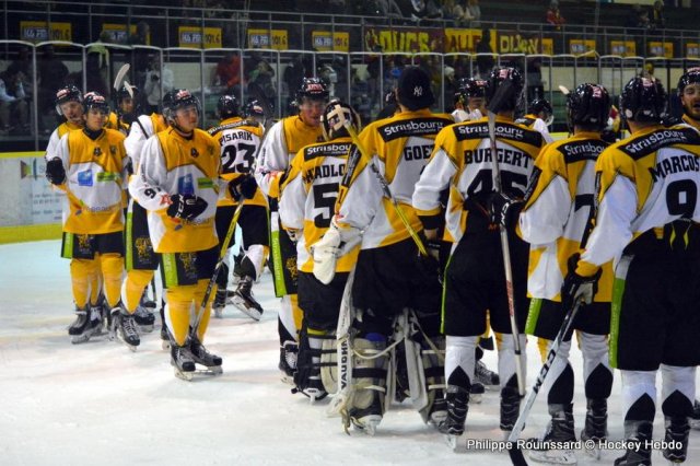Photo hockey match Dijon  - Strasbourg  le 04/10/2016