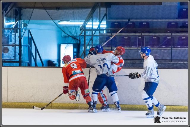 Photo hockey match Amnéville - Paris (FV) le 01/10/2016
