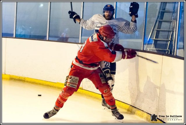 Photo hockey match Amnéville - Paris (FV) le 01/10/2016