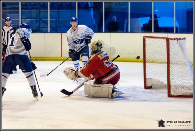 Photo hockey match Amnéville - Paris (FV) le 01/10/2016