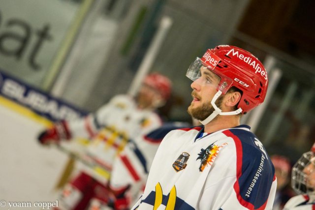 Photo hockey match Chamonix / Morzine - Grenoble  le 07/10/2016