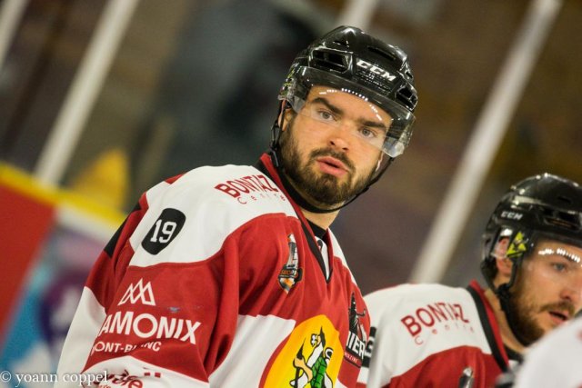 Photo hockey match Chamonix / Morzine - Grenoble  le 07/10/2016