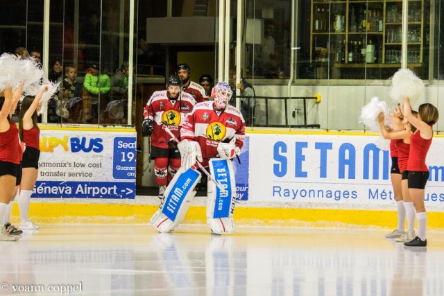 Photo hockey match Chamonix / Morzine - Grenoble  le 07/10/2016
