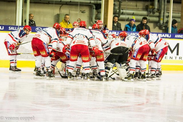 Photo hockey match Chamonix / Morzine - Grenoble  le 07/10/2016