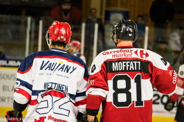 Photo hockey match Chamonix / Morzine - Grenoble  le 07/10/2016