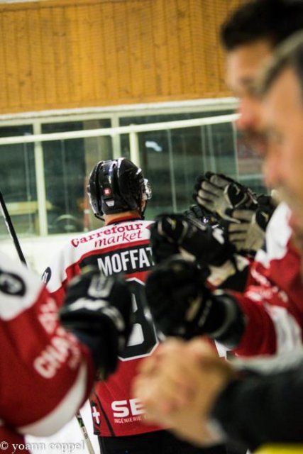 Photo hockey match Chamonix / Morzine - Grenoble  le 07/10/2016