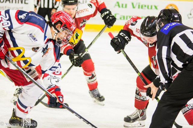 Photo hockey match Chamonix / Morzine - Grenoble  le 07/10/2016