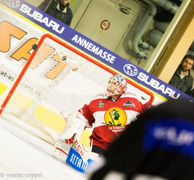 Photo hockey match Chamonix / Morzine - Grenoble  le 07/10/2016