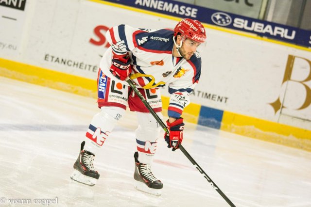 Photo hockey match Chamonix / Morzine - Grenoble  le 07/10/2016