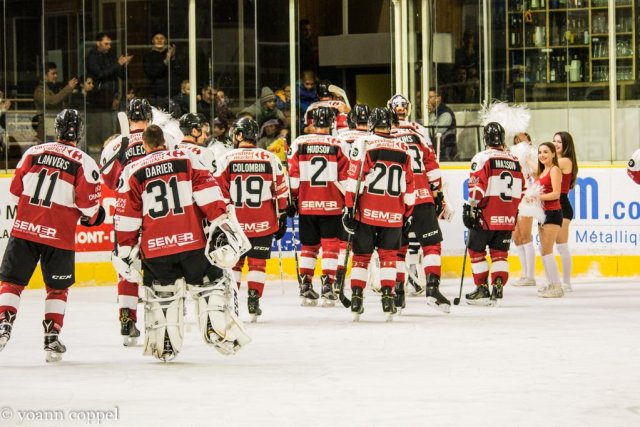 Photo hockey match Chamonix / Morzine - Grenoble  le 07/10/2016