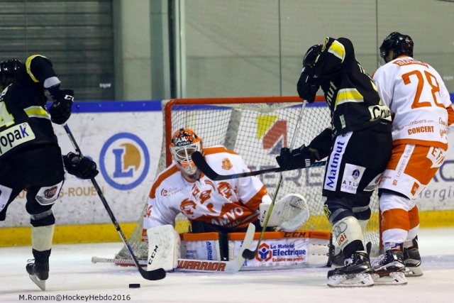 Photo hockey match Rouen - Epinal  le 07/10/2016