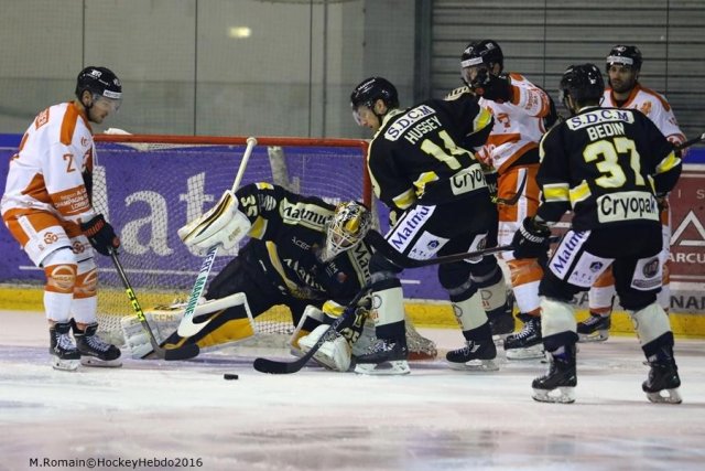Photo hockey match Rouen - Epinal  le 07/10/2016