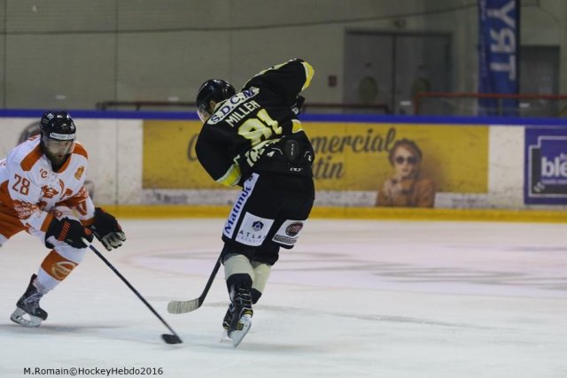 Photo hockey match Rouen - Epinal  le 07/10/2016