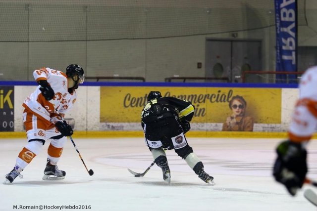 Photo hockey match Rouen - Epinal  le 07/10/2016
