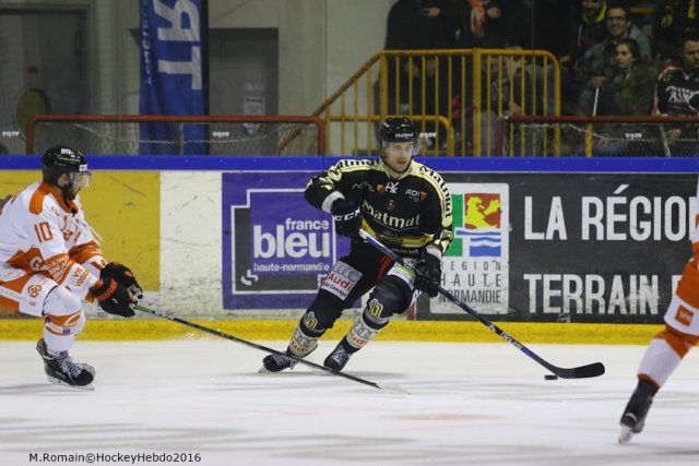 Photo hockey match Rouen - Epinal  le 07/10/2016