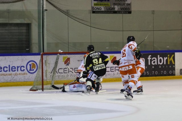 Photo hockey match Rouen - Epinal  le 07/10/2016